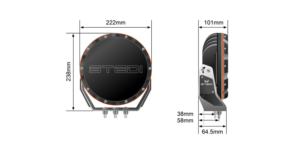 8.5" TYPE-X™ SPORT (PAIR)